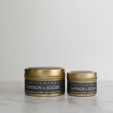 Saffron + Sugar // Gold Tins