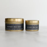 Honey Sea Salt // Gold Tins