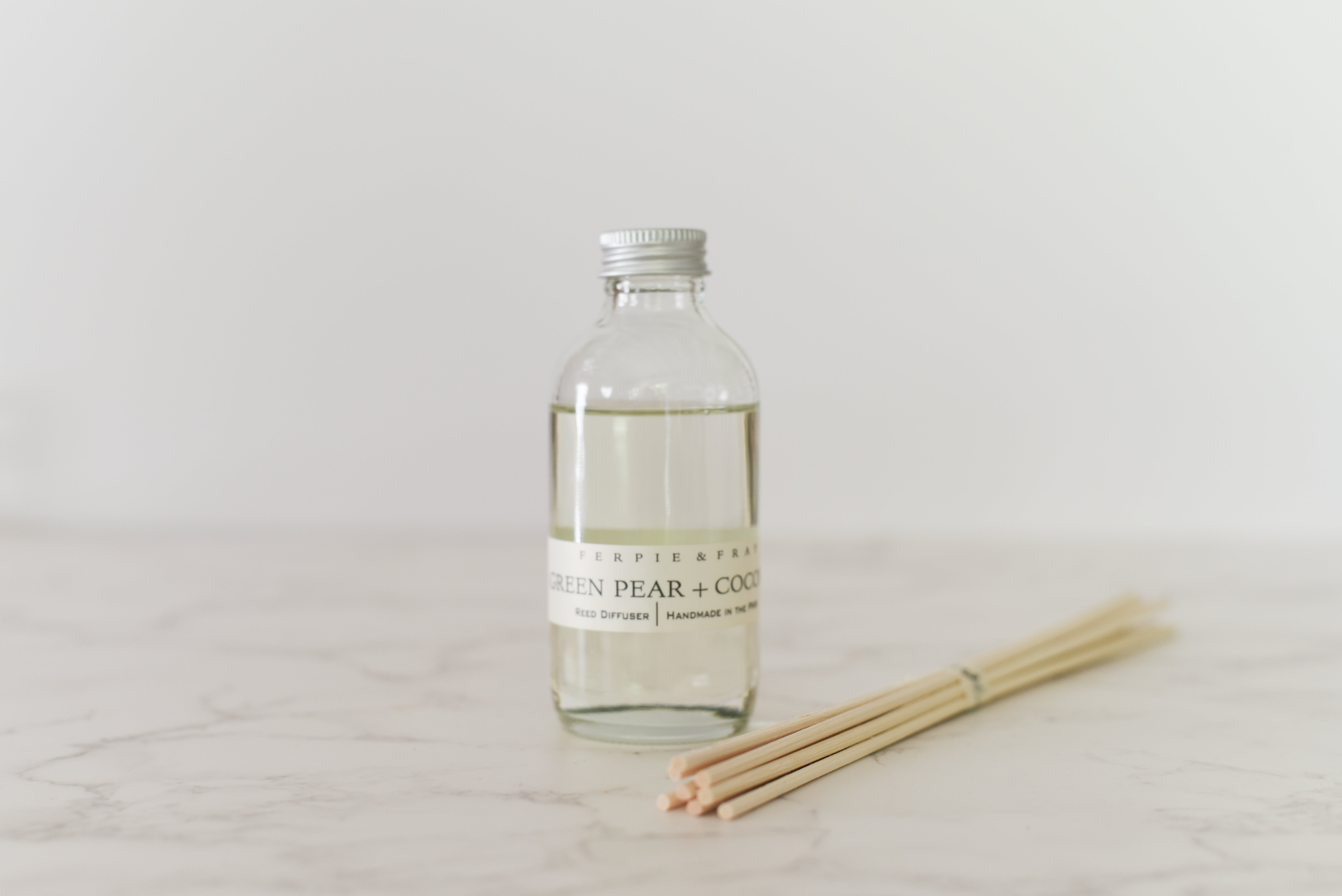 Green Pear + Coconut // Reed Diffuser – Ferpie and Fray