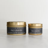 Fig Leaves // Gold Tins